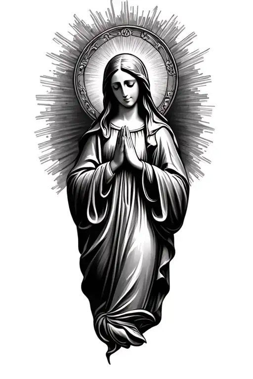 Virgin Mary Praying