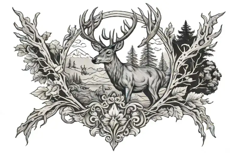 Deer Hunt Inspired