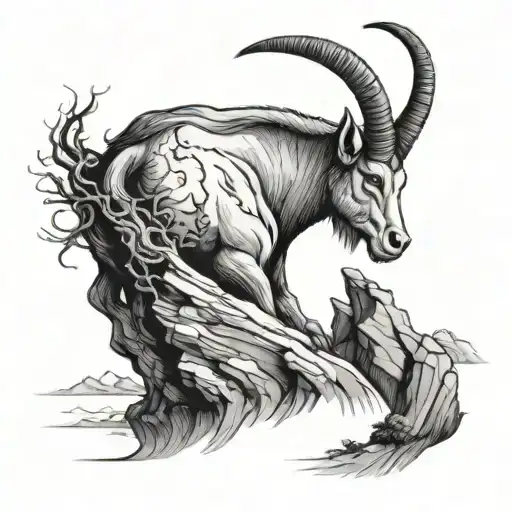 Capricorn On The Cliffs