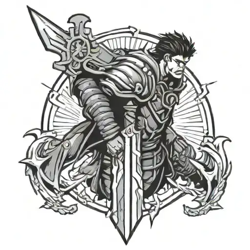 Berserk Guts Logo