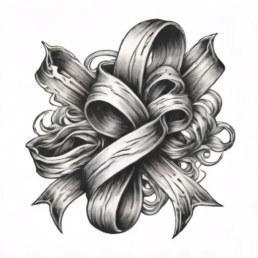 Gross And Cancer Ribbon Hidden