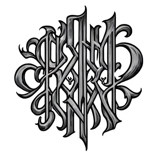 Two Word Ambigram Generator