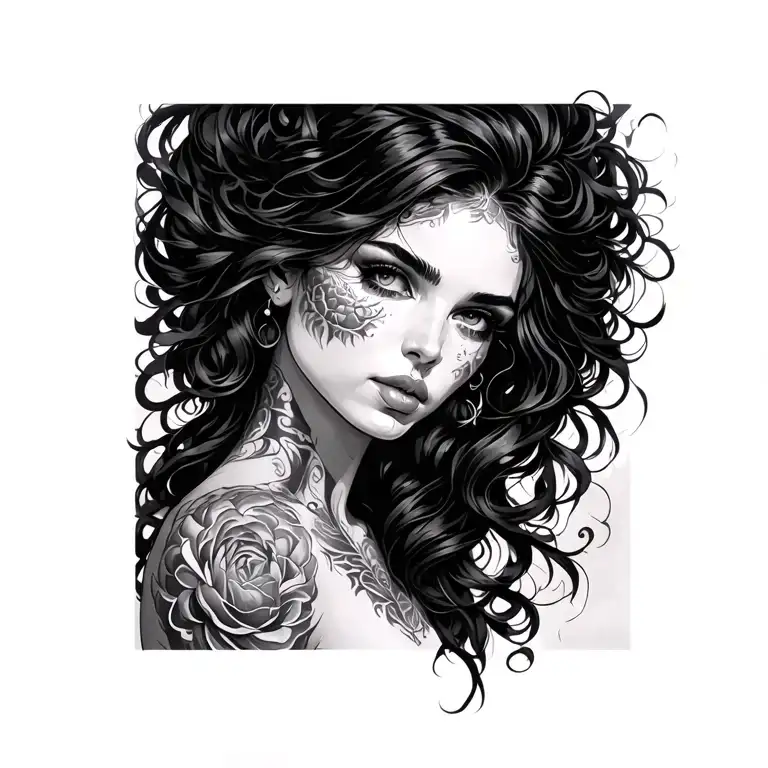 A Woman Whose Phoenos Gets Out Of Her