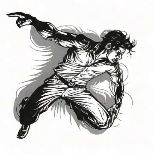 David Dancing Before The Lord Fine Line