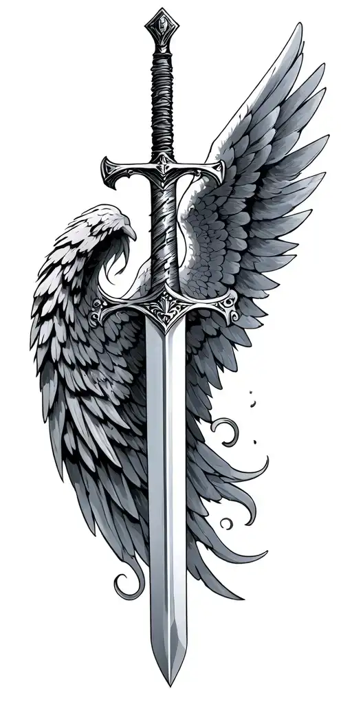Angel Wings Swords