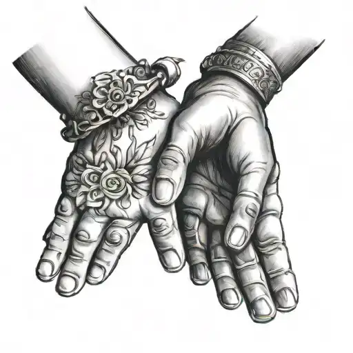 Children Holding Hands