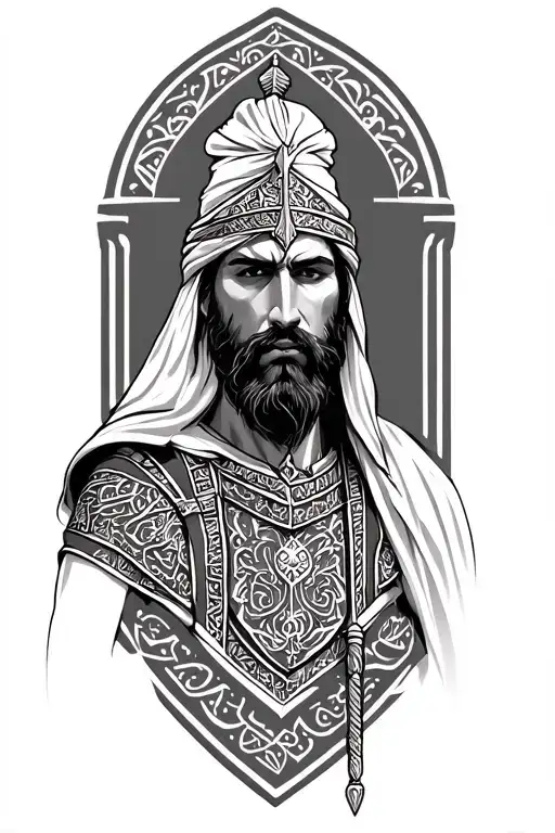 Arabic Warrior Saladin Style