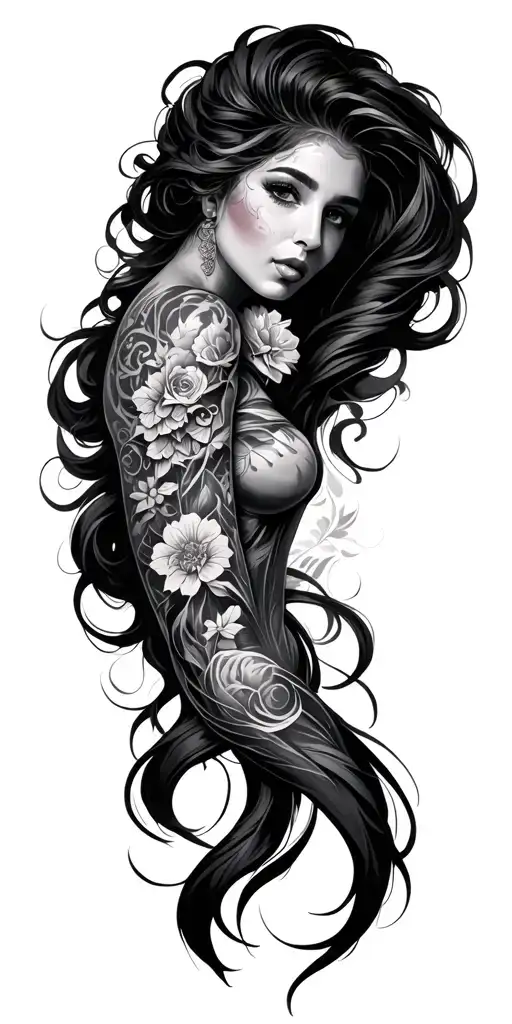 Full Sleeve Tattoo Design