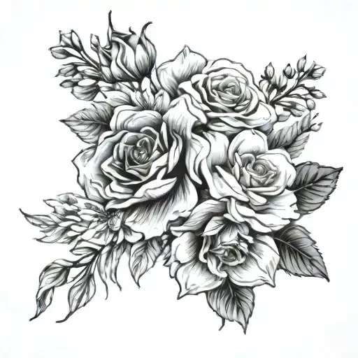 Birth Flower Bouquet