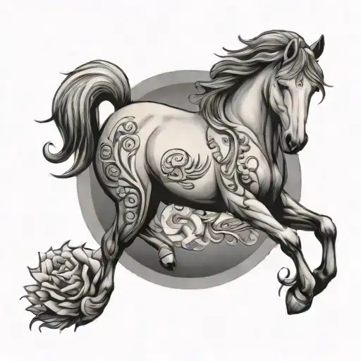 Horse And Pices Zodiac Sign