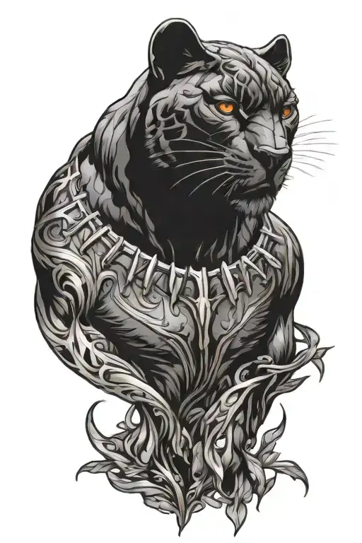 Golden Eye Black Panther