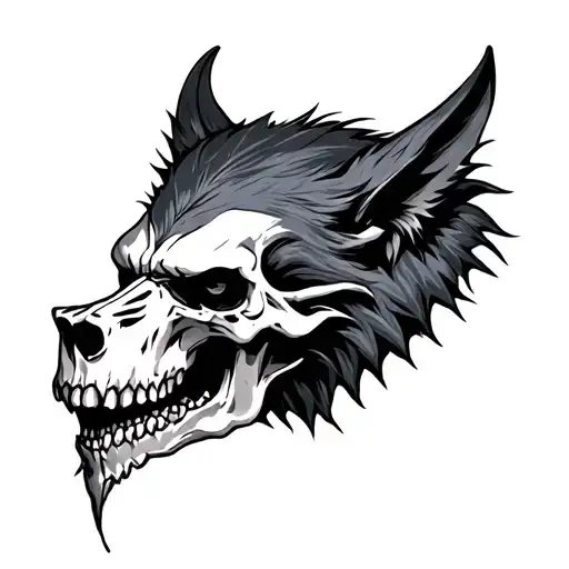 Werewolf Skull