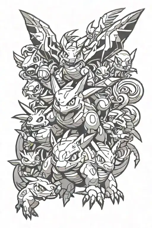 Videogame Pokemon Digimon