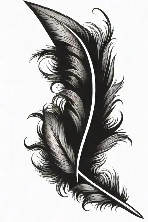 Feather Dagger Piercing