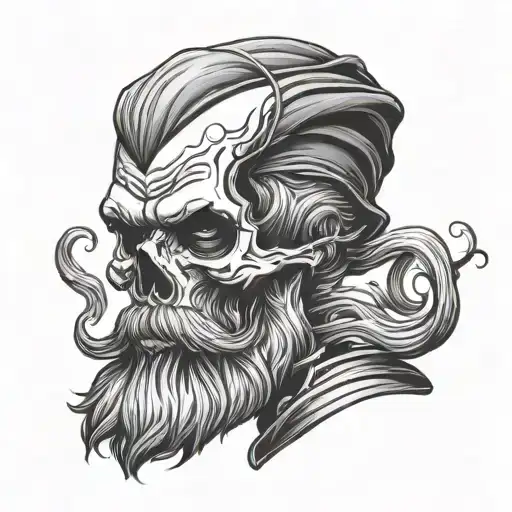 Skull Beard