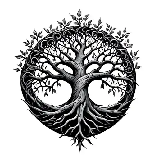 Tree Of Life Intertwined