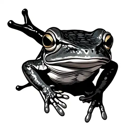 Dumpy Tree Frog Jumping