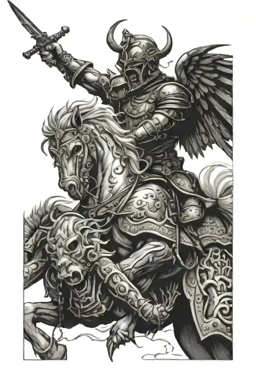 Polish Hussar Killing Demon
