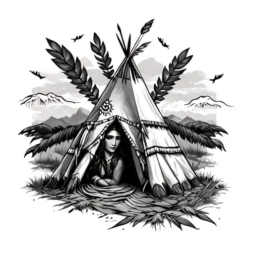 Native Princess Teepee
