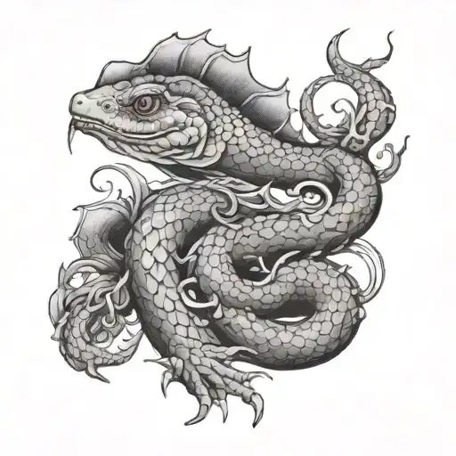 Combine A Snake With An Axolotl