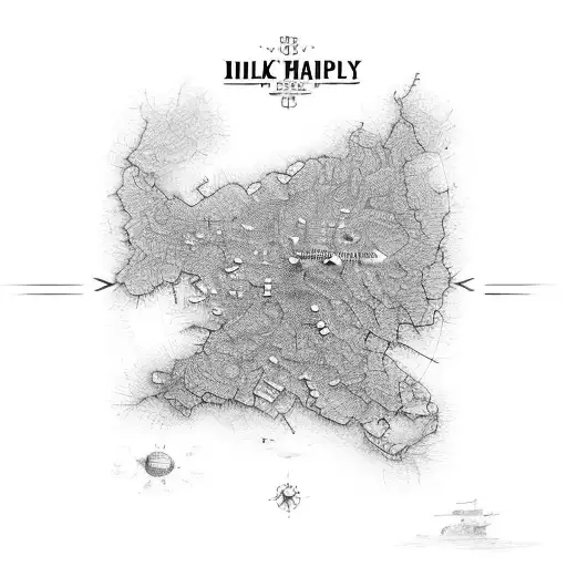 An Intricate Map Of A Famous Military Campaign