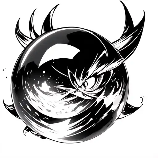 Dragon Ball Z Nuage Theme 7 Crystal Ball Ball