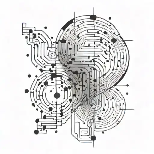 Eternal Love Binary Code Forming
