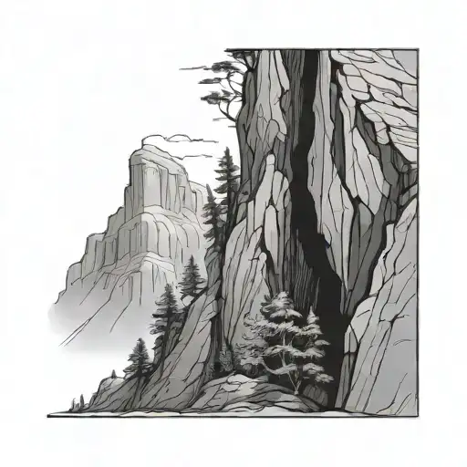 Mountain Cliff