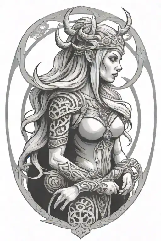 Viking Hel Goddess