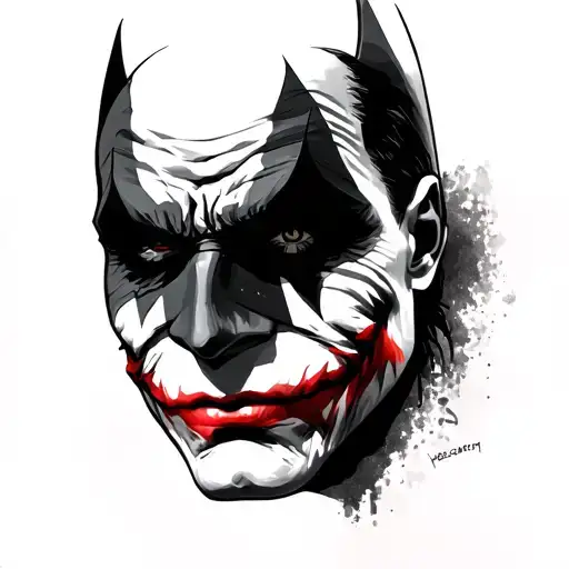 Batman Joker Face