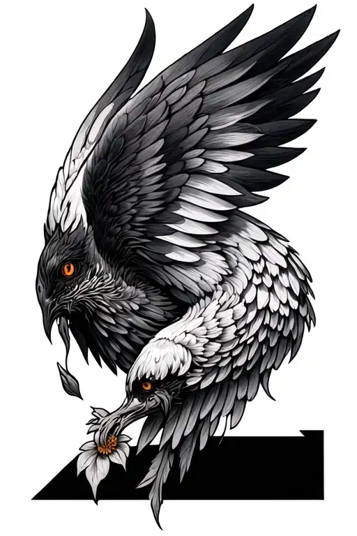 Plumera Peddels And Fary Wing Pentagramm