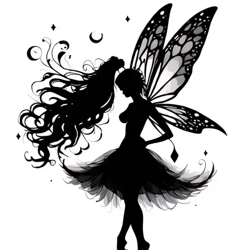 Silhouette Fairy