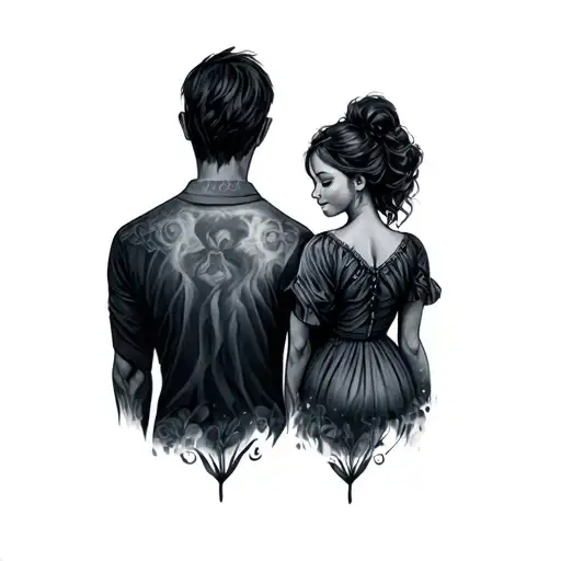 Matching Father And Daughter