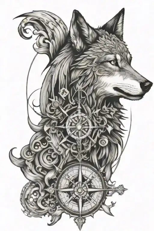 The Wolf Compass And The Symbol Of The Achaemenids