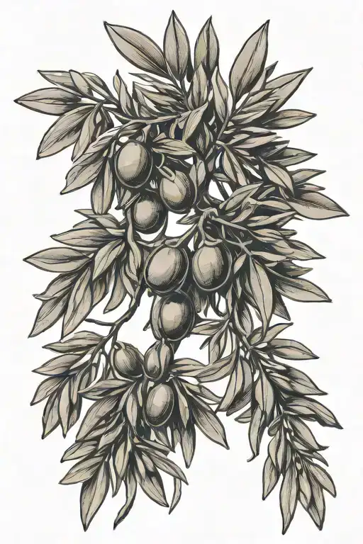 Olive Tree Branch