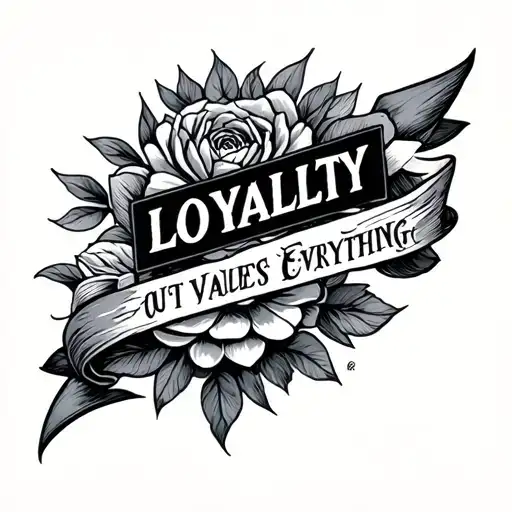 Loyalty Out Values Everything