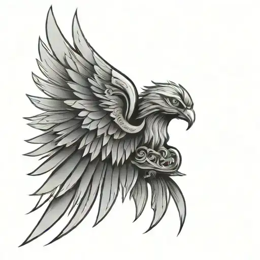 Valkyrie Wings Symbol