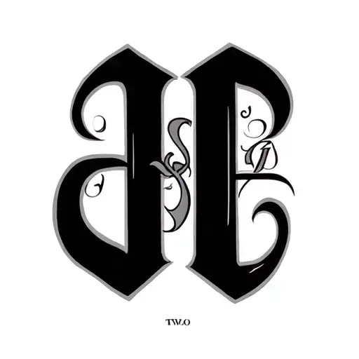 Two Word Ambigram Generator