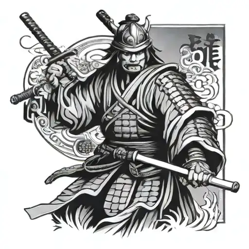 Samurai In Strokes Integrating The Word Loyalty In Japanese