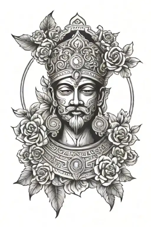 Create A Tattoo With Greek Methodology And Hindu Methodology