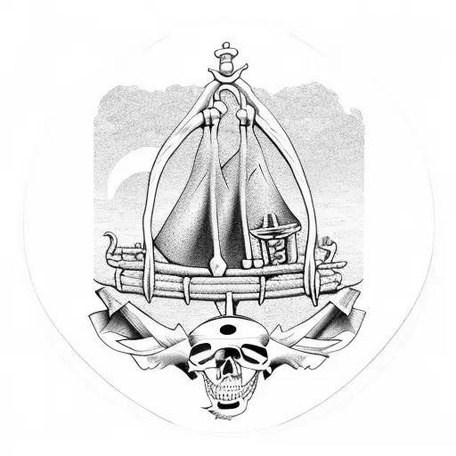 Ateez's Pirate Ship Inside An Hourglass