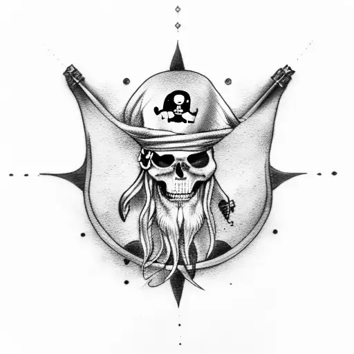 Pirate Ship With Serenity Prayer