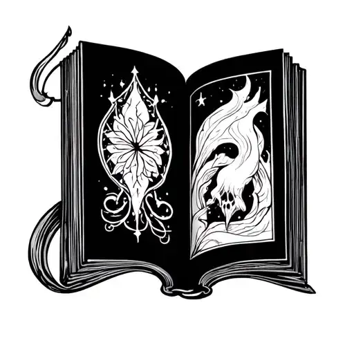Fantasy Book Style Illustration