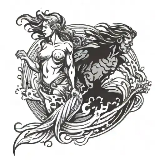 Water And Air Aquarius And Sports