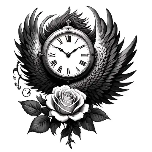 Phenix A Rose A Clock