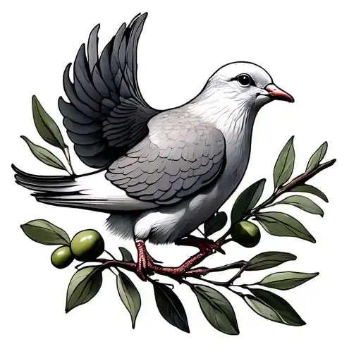 Dove And Olive Branch