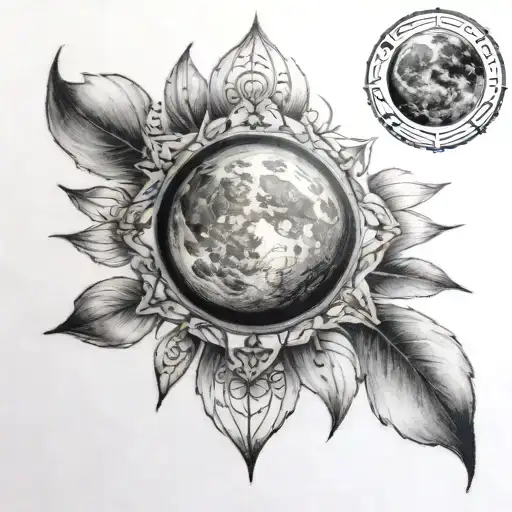 Moon Phase Tattoos Inspired