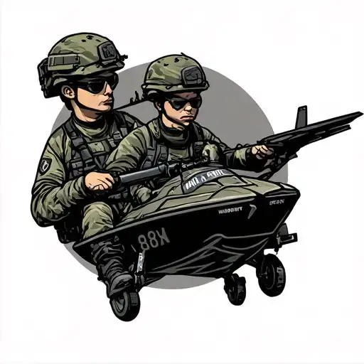 I'm A 88K In The Army Water Craft Operator