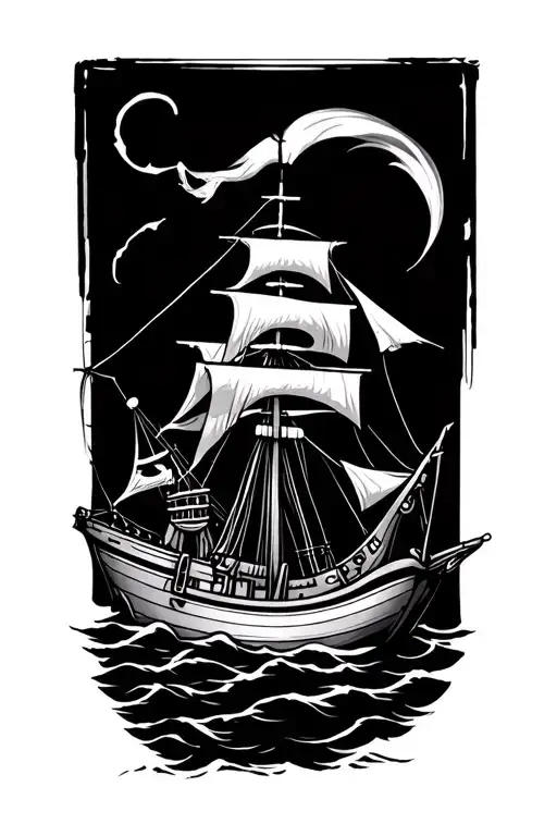 Nautical Tattoo Design