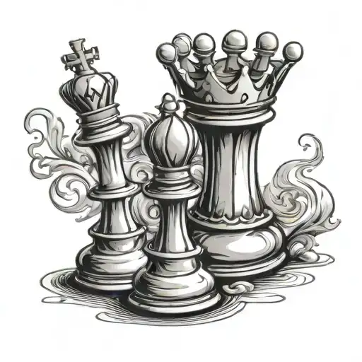 King Chess Piece
